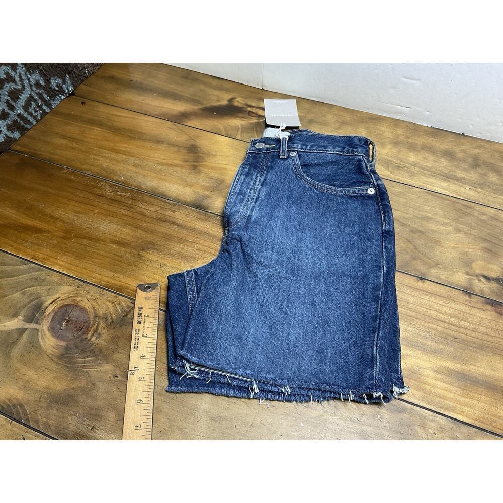 Everlane The Ridged Way-High Short Organic Cotton Distressed Womens Size 26 NWT - Picture 14 of 14